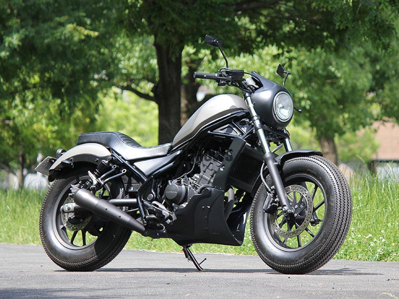 アンダーカウル Rebel250(MC49) | AJS MOTORCYCLESやSKYTEAMのカスタムバイクを扱うカスタムホビーショップ「アローズ」